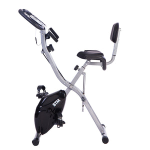 G500 Folding Cycling Exercise Bike Indoor Training X Bike for Home Cardio Workout UK-3-5