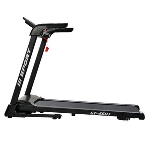 GT-4601 2.25hp treadmill home gym Diamond Pattern Silent Belt 47.25*17.75” Soft Dropping Built in Speaker US-7