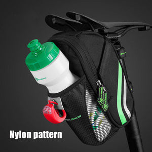 Bicycle Bag Mountain Bike Rear Seat Holder Cycling Frame Rainproof Sport Bottle Pocket Mtb Items Saddle Bicycle Accessories